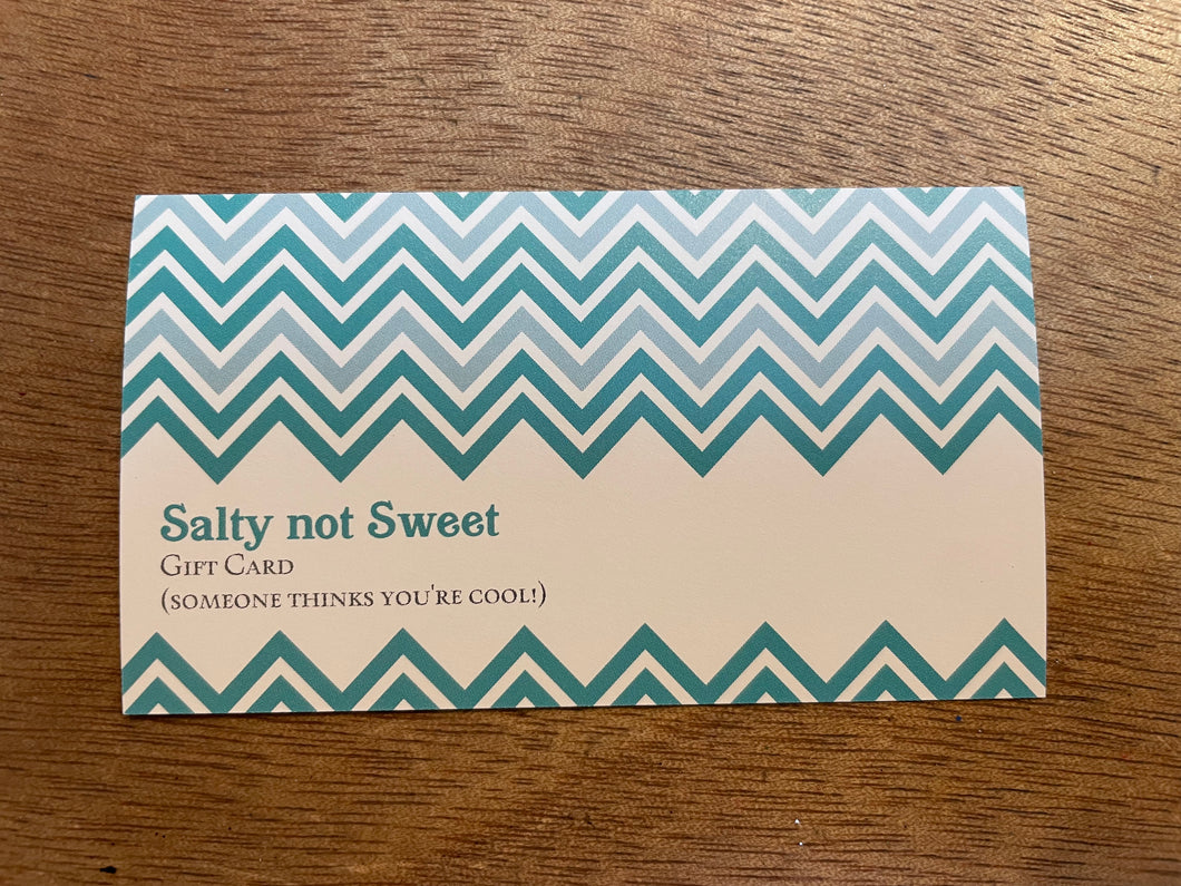 Salty Gift Card