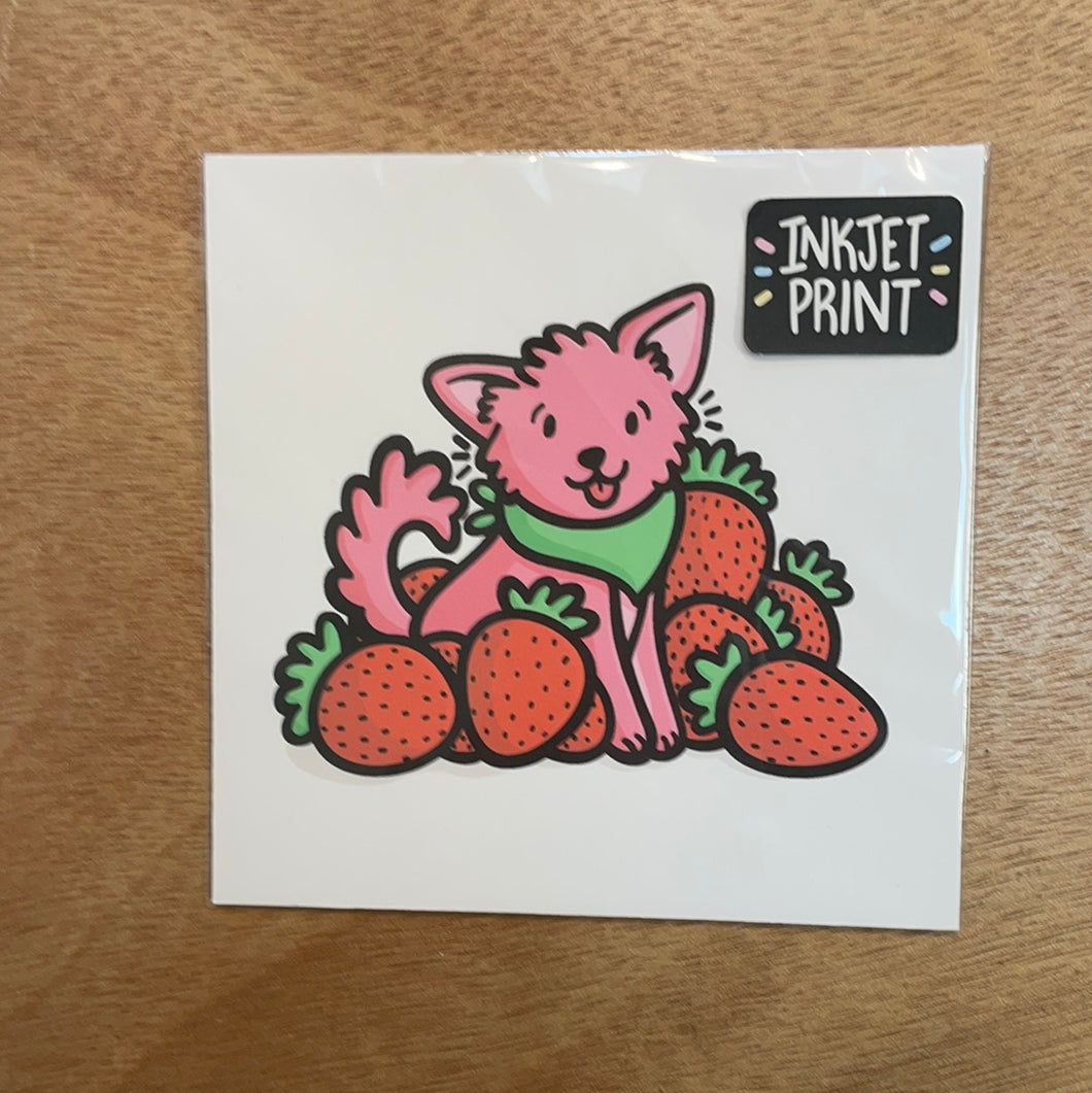Strawberry Shiba