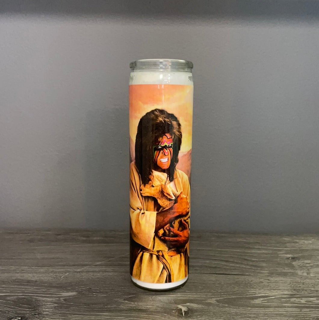 Ultimate Warrior Prayer Candle