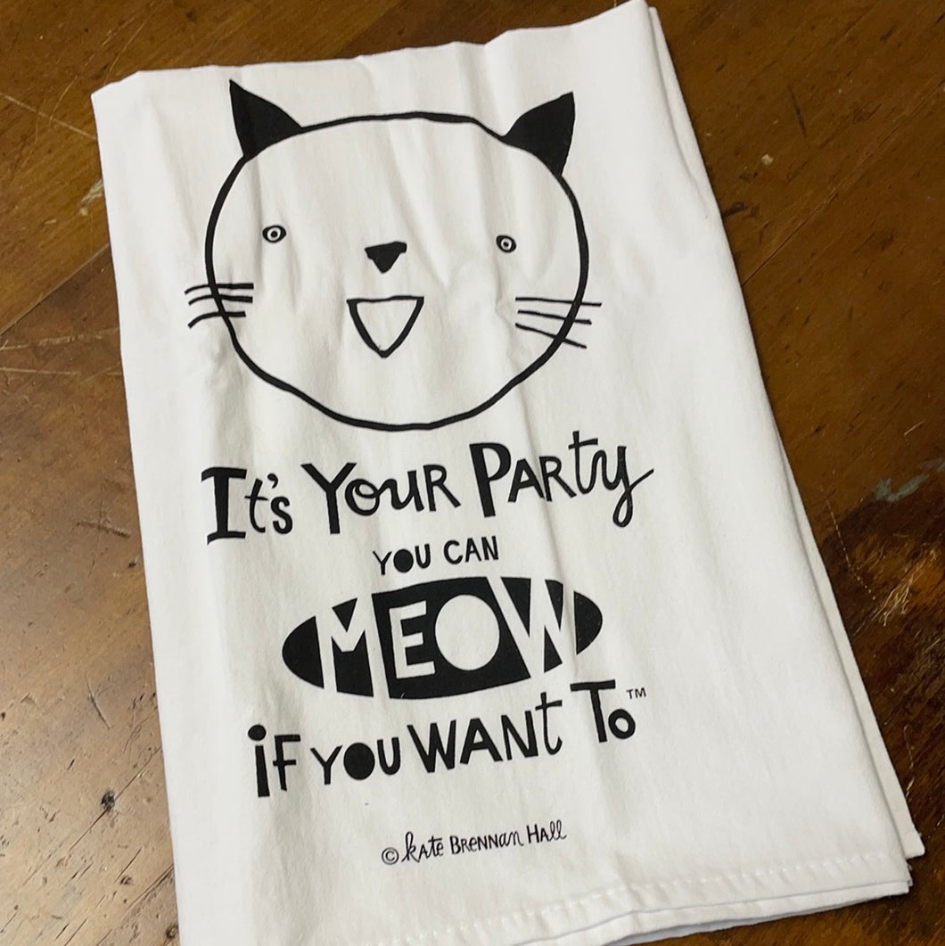 It’s your party you can meow if you want to