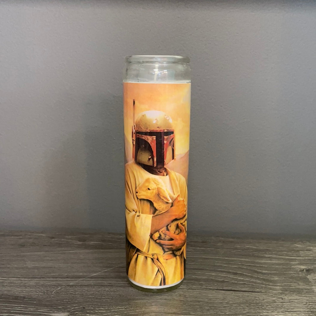 Boba Fett Prayer Candle